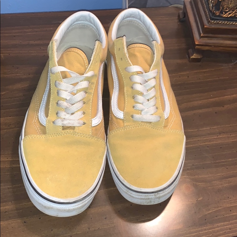 Almost new Yellow Vans